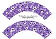 Daisy Daisy in Purple Cupcake Wrappers