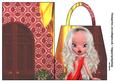 Garnet Movie Star Handbag Card