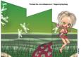 Melinda Fairy Cascade Card