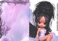 Anastasia Fairy A5 Shaped Front Print and Fold Card