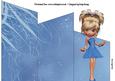Linnea in Blue Party Dress Cascade Card