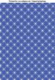 Stars Backing Paper in Blue
