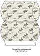 Christmas Bells in Cream Pillow Gift Box