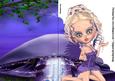 Sydni Fairy A5 Shaped Front Print and Fold Card