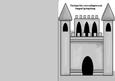 Fairytale Prince Knights Castle A5 Shaped Front