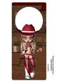 Delta Cowgirl Door Hanger