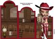 Delta Cowgirl Tag Top Cascade Card