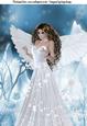 Snowflake Angel A4 Card Topper in Brunette