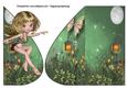 Eden Fairy Teardrop Card