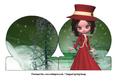 Victorias Christmas Stand Up Card