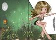 Eden Fairy A5 Shaped Front Print and Fold Card