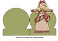 Christmas Angel with Candy Cane Stand Up Card