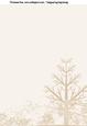 Winter Tree with Snowflakes A4 Backing Paper in Brown