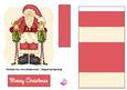 Santa with His Elves Easel Card