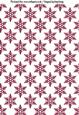 Snowflakes A4 Backing Paper in Red
