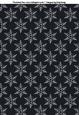 Snowflakes A4 Backing Paper in White on Black