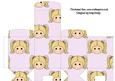 Little Girl Tall Slim Gift Box Blonde Hair