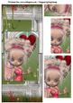 Angel of Love Over the Edge Card with Simple Pyramage