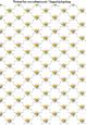 Love Heart Skulls Backing Paper in Yellow