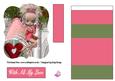 Angel of Love Bracket Easel Card