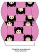 Little Girl Pillow Gift Box Black Hair