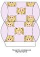 Little Girl Pillow Gift Box Blonde Hair