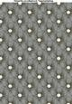 Polka Dot Floral A4 Backing Paper in Black and Grey