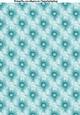 Polka Dot Floral A4 Backing Paper in Blue and White