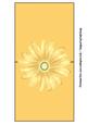 Yellow Daisy Over the Edge Card