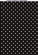 Polka Dots A4 Backing Paper in Black and White