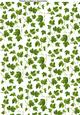 Ivy Leaves A4 Backing Paper in Mid Green