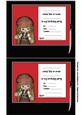 Pirate Party Invitation Girl