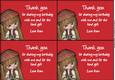 Pirate Party Thank You Note Girl