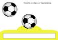 Football Crazy Fold Up Card in Yellow