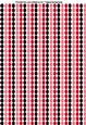 Spotty and Dotty Backing Paper in Salmon, Red and Black