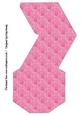 Bright Pink Roses Pyramid Gift Box