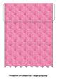 Bright Pink Roses Scallop Edge Money Wallet