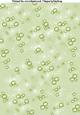 Bubbles and Fairy Dust A4 Backing Paper in Green