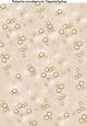 Bubbles and Fairy Dust A4 Backing Paper in Brown