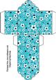Daisy Daisy in Bright Blue Tag Gift Box