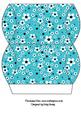 Daisy Daisy in Bright Blue Pillow Gift Box