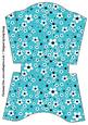 Daisy Daisy in Bright Blue Open Top Gift Box