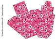 Daisy Daisy in Bright Pink Cake Slice Gift Box