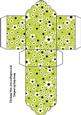 Daisy Daisy in Lime Green Tag Gift Box