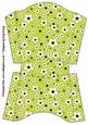 Daisy Daisy in Lime Green Open Top Gift Box