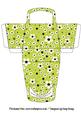 Daisy Daisy in Lime Green 3D Handbag Gift Box