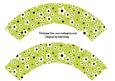 Daisy Daisy in Lime Green Cupcake Wrappers