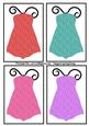Glitter Swirl Set of Four Dress Toppers