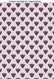 Silhouette Hearts A4 Backing Paper in Lilac