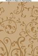 Foliage Swirls A4 Backing Paper in Brown